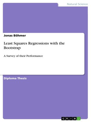 cover image of Least Squares Regressions with the Bootstrap